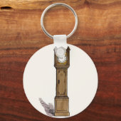 Porte-clés Horloge grand-père (Recto)
