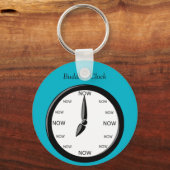 Porte-clés Horloge - Horloge bouddhiste (Recto)