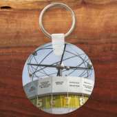 Porte-clés Horloge mondiale à Berlin (Recto)