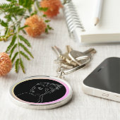 Porte-clés horloge murale 2025 (Côté)