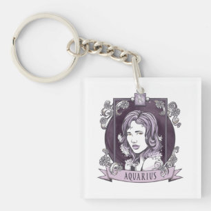 Porte-clés Horoscope - AQUARIUS