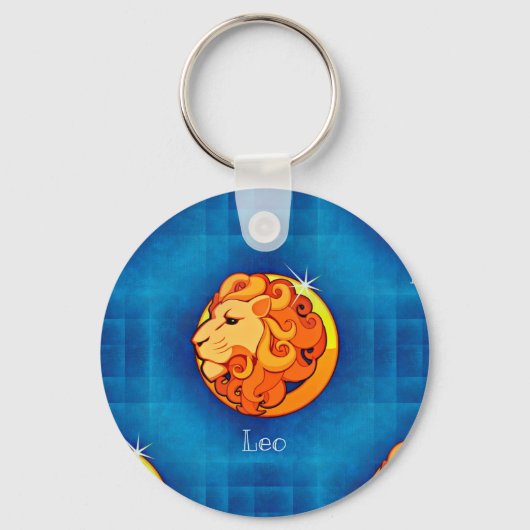 Porte-clés horoscope leo (Recto)