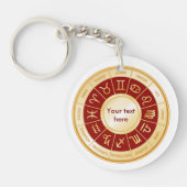 Porte-clés Horoscope Mandala (Devant)