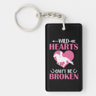 Porte-clés Horse Art Wild Hearts Can't Be Broken