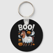 Porte-clés Horse Ghost Costume Funny Equestrian Horses Lover (Recto)