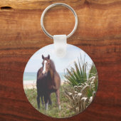 Porte-clés Horse Porte - clé Beach (Recto)