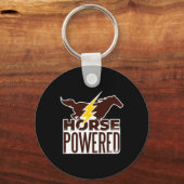 Porte-clés Horse Riders Horse Powered (Recto)