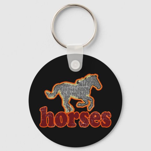 Porte-clés horses (Recto)