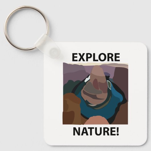 Porte-clés Horseshoe Bend Explorer la nature Horseshoe Bend (Recto)