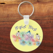 Porte-clés Hospice Nurse WHISPY Angels Design (Recto)