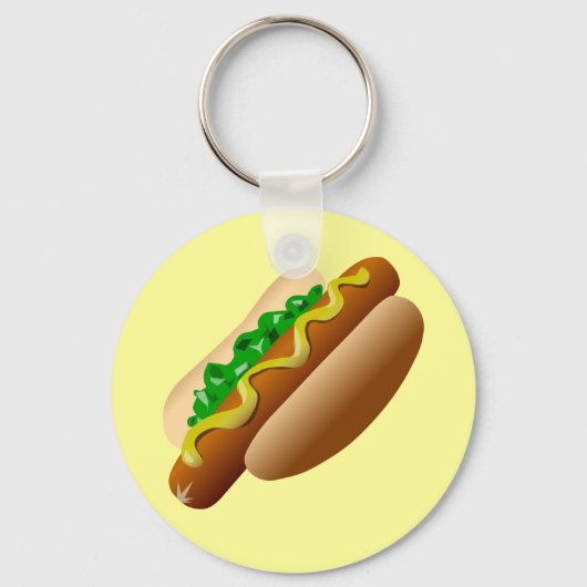 Porte-clés Hot dog (Recto)