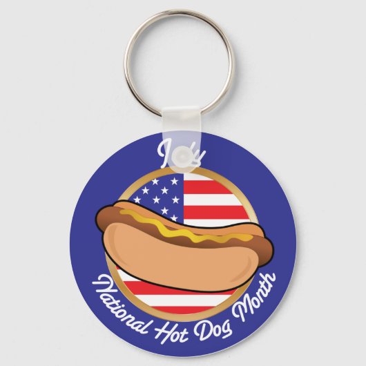 Porte-clés Hot Dog National (Recto)