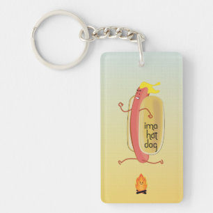 Porte-clés Hot Dog Oe Devil
