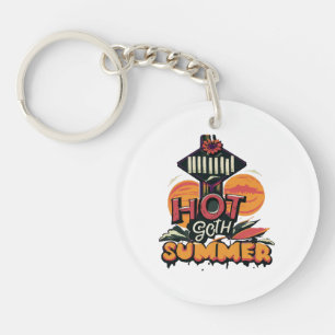 Porte-clés Hot Goth Summer Chic