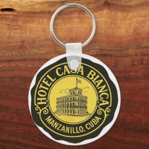 Porte-clés Hôtel, Cuba, Porte - clé Vintage