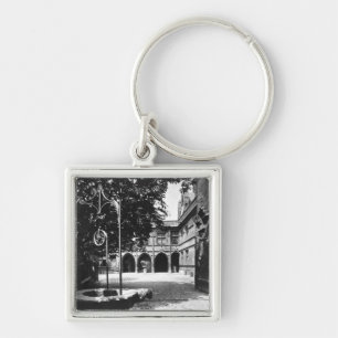 Porte-clés Hôtel de Cluny vu de la cour, Paris