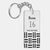 Porte-clés Hotel lodge Resort Custom Room Key (Devant gauche)