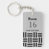 Porte-clés Hotel lodge Resort Custom Room Key (Devant)