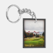 Porte-clés Hôtel Mt Washington en Automne Porte - clé acryliq (Devant gauche)