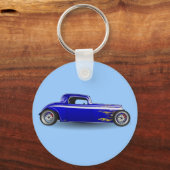Porte-clés Hotrod inflammable (Recto)
