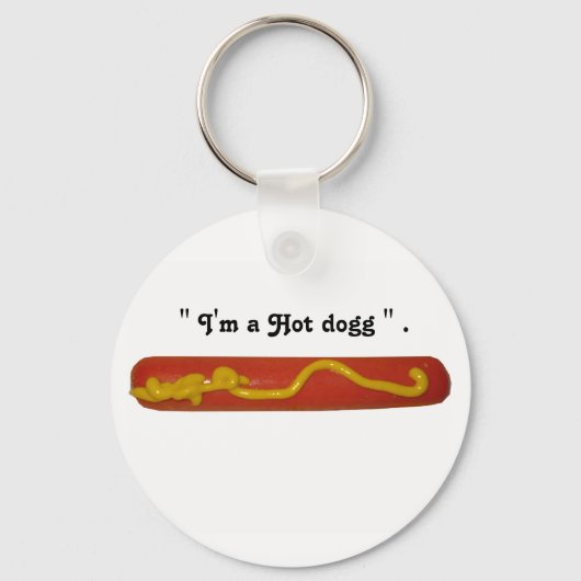 Porte-clés " Hott Dogg " (Recto)