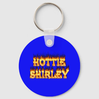 Porte-clés Hottie Shirley feu et flammes.