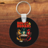 Porte-clés Houses And Humans Funny Tabletop Rpg Dice Game Par (Recto)