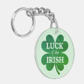 Porte-clés Housse à quatre feuilles irlandaise (Devant gauche)