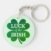 Porte-clés Housse à quatre feuilles irlandaise (Dos)