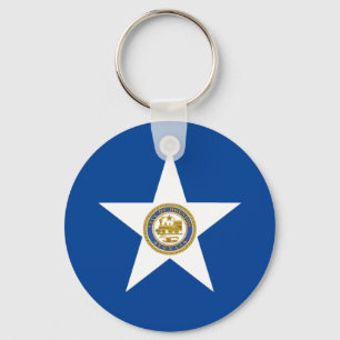 Porte-clés Houston City (Texas) flag Keychain