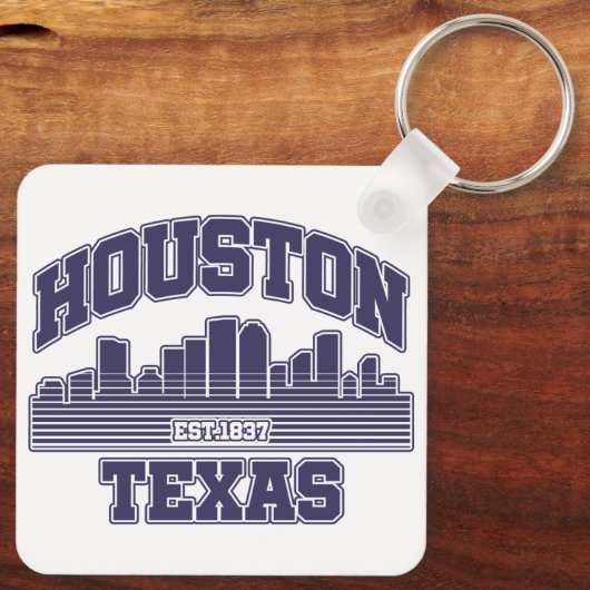 Porte-clés Houston, Texas (Verso)
