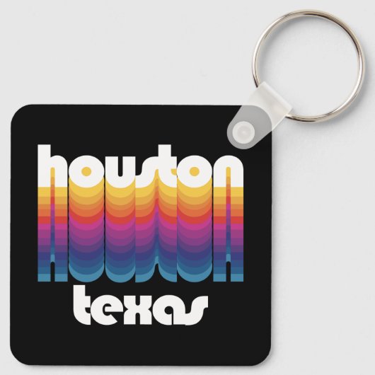 Porte-clés Houston, Texas (Dos)