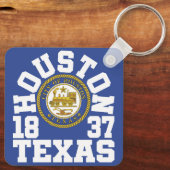 Porte-clés Houston, Texas (Verso)
