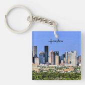 Porte-clés Houston, Texas pittoresque, photo de la ville (Devant)