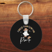 Porte-clés Howdyween Pré-k Fantôme Occidental Enseignant Prés (Recto)