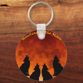 Porte-clés Howling at the Moon (Recto)