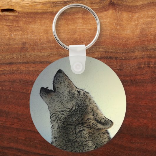 Porte-clés Howling Wolf (Recto)