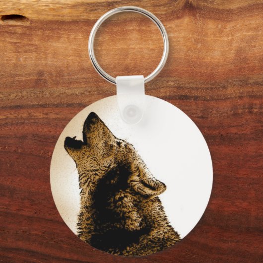 Porte-clés Howling Wolf (Recto)