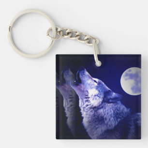 Porte-clés Howling Wolf