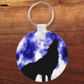 Porte-clés Howling Wolf à Moon (Recto)