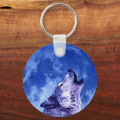 Porte-clés Howling Wolf à Moon (Recto)