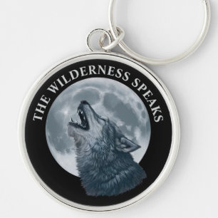 Porte-clés Howling Wolf et Moon