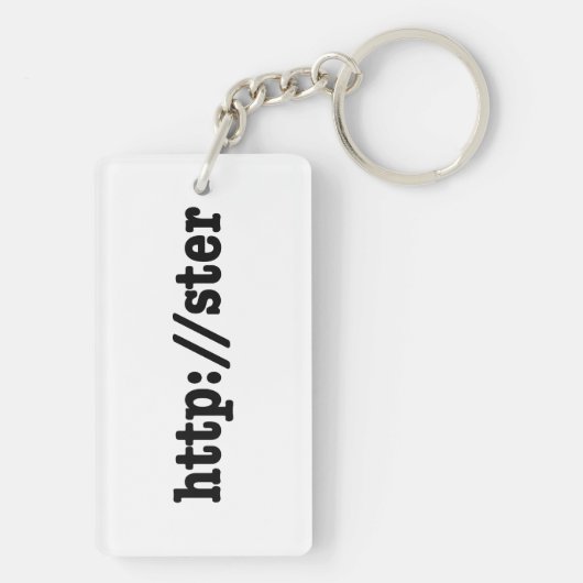 Porte-clés http://ster / code html (Dos)