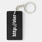 Porte-clés http://ster / code html (Dos)