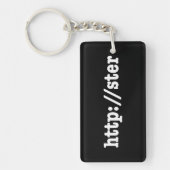 Porte-clés http://ster / code html (Devant)