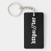 Porte-clés https://ter / code html (Devant)