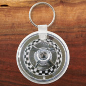 Porte-clés Hubcap personnalisé (Recto)