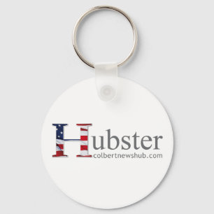 Porte-clés Hubster - insigne de bouton