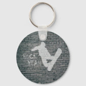 Porte-clés Huck Yeah (Recto)