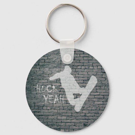 Porte-clés Huck Yeah (Recto)